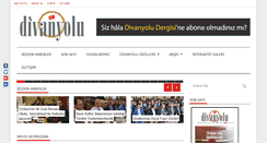 Desktop Screenshot of divanyoludergisi.com