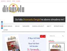 Tablet Screenshot of divanyoludergisi.com